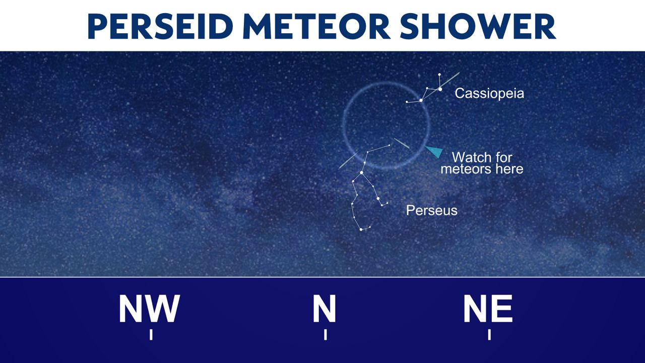 The Perseid meteor shower and dark skies across Texas